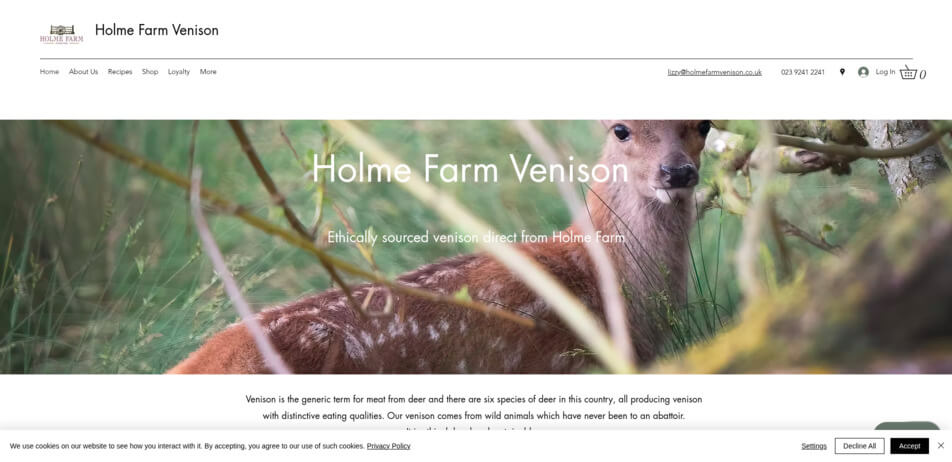 Holme Farm Venison preview