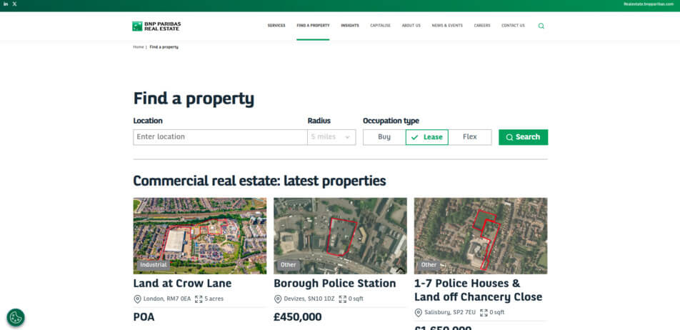 BNP Paribas Real Estate preview